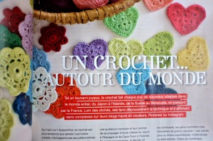 julie adore flow magazine article crochet