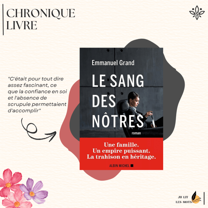 Les avis de Céline C. : Le sang des nôtres de Emmanuel&nbsp;Grand